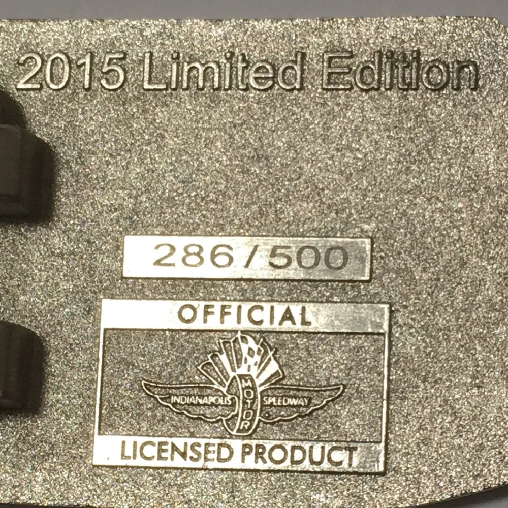 99th Indianapolis 500 5.24.15” Limited Edition (286/500) Buckle